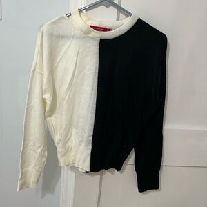 Color block sweater